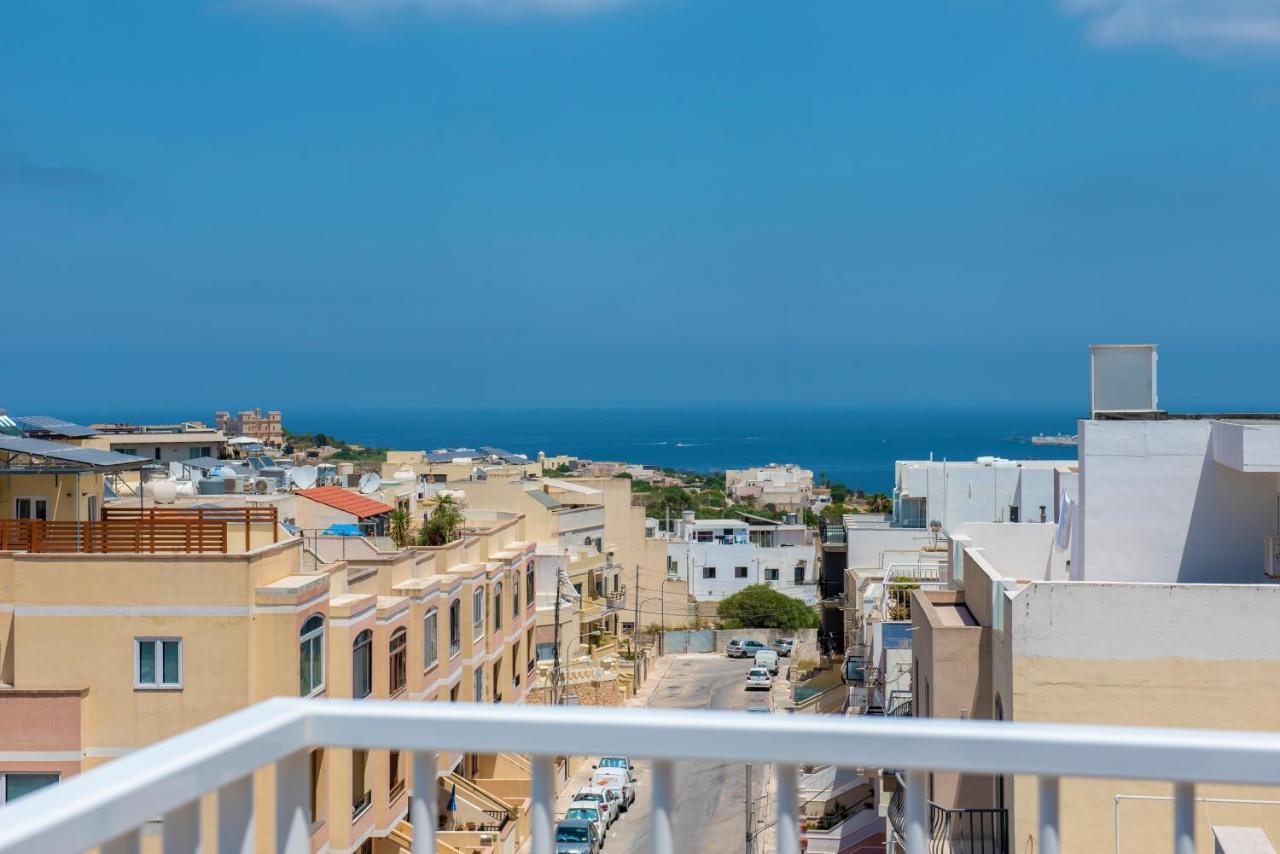 Summer Breeze Penthouse With Private Hot Tub & Terrace With Panoramic Views, By Getawaysmalta Mellieħa Екстериор снимка